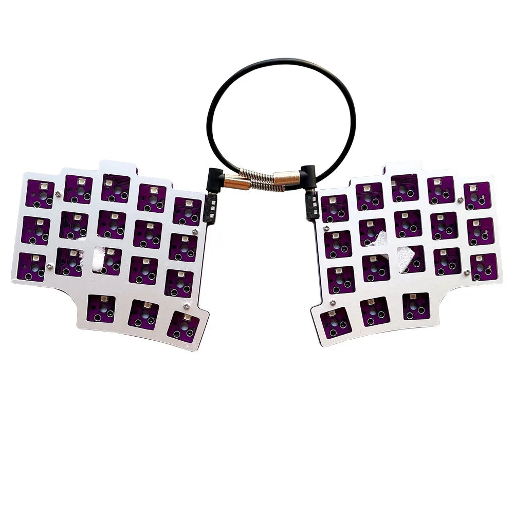 Split Ergonomics 35 Layout Hot-swappable Mechanical Keyboard RGB QMK VIAL All key rogrammable Mini Independent Gaming Keyboard