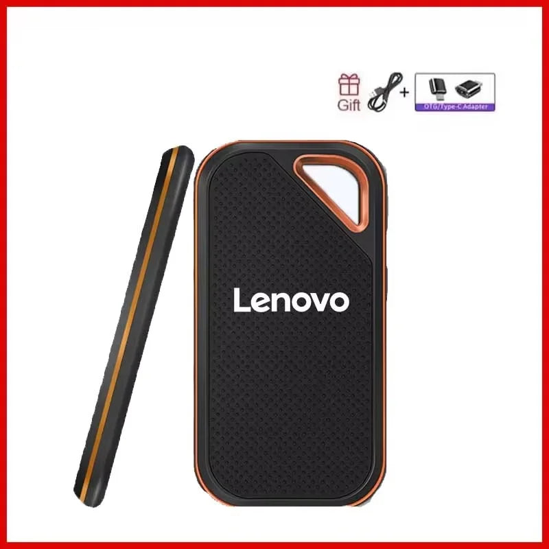 Lenovo SSD 256TB Portable Mobile Hard Disk E60 128TB 8TB USB 3.1 HD External Mobile Hard Disk HDD Storage Devices for Laptop PS5