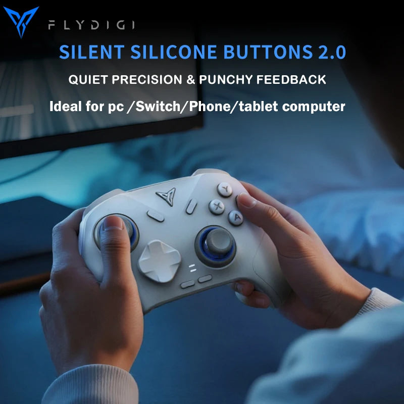 Flydigi Just Launched Direwolf 4 controller gamepad wireless gamepad for pc /Switch/Phone/tablet computer,with charging dock