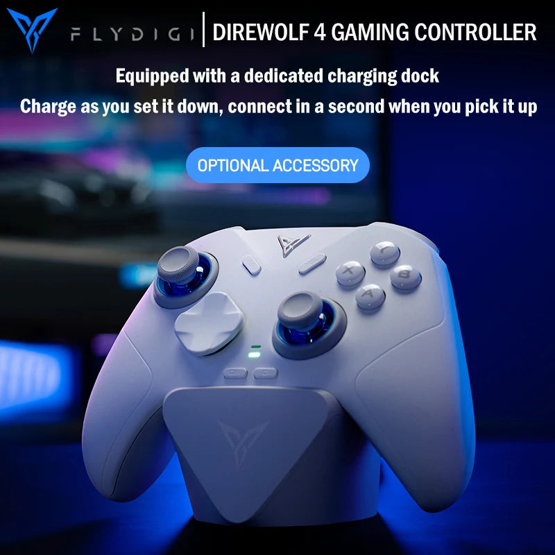 Flydigi Just Launched Direwolf 4 controller gamepad wireless gamepad for pc /Switch/Phone/tablet computer,with charging dock