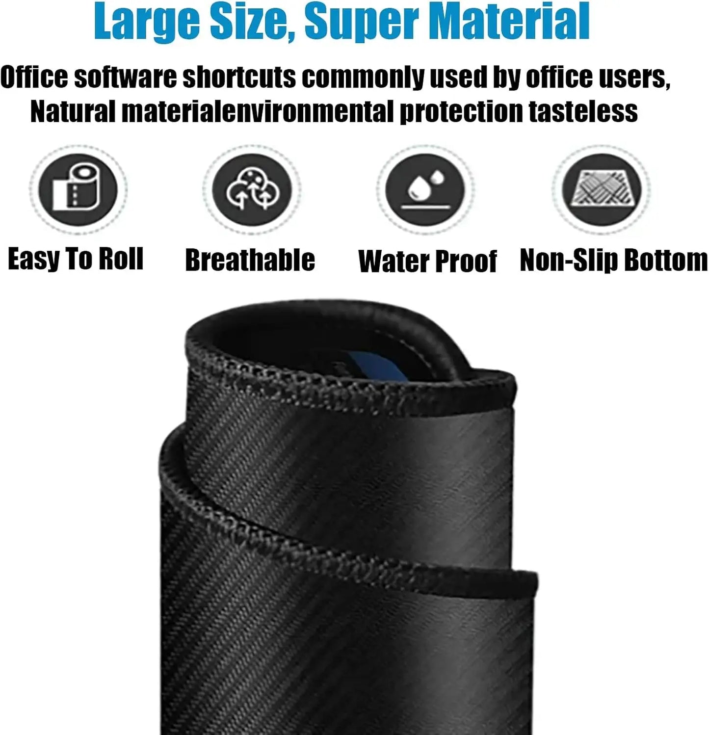 Mac os Shortcuts, Word/Excel (for Mac) Mouse Pad, Mac OS Candlesticks Reversal Indicators Mouse mat, Chart Patterns, Desk Mat