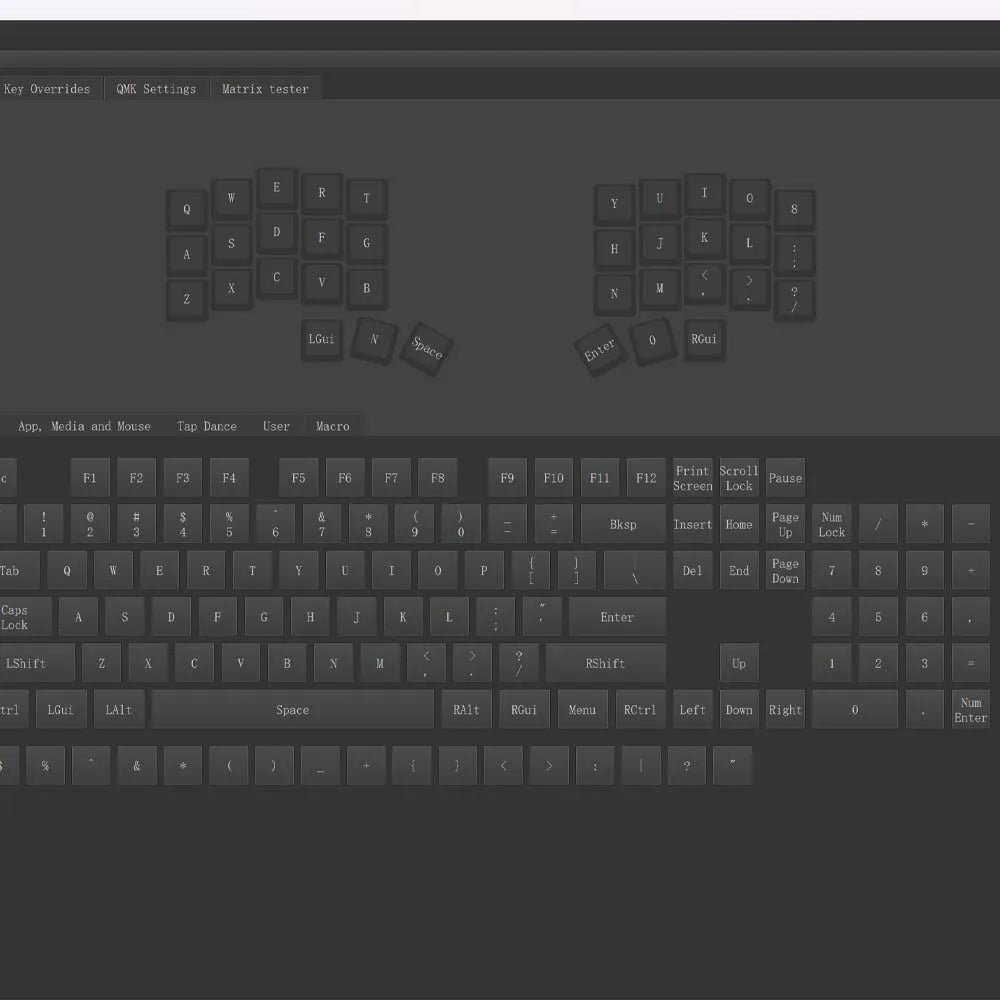 Split Ergonomics 35 Layout Hot-swappable Mechanical Keyboard RGB QMK VIAL All key rogrammable Mini Independent Gaming Keyboard